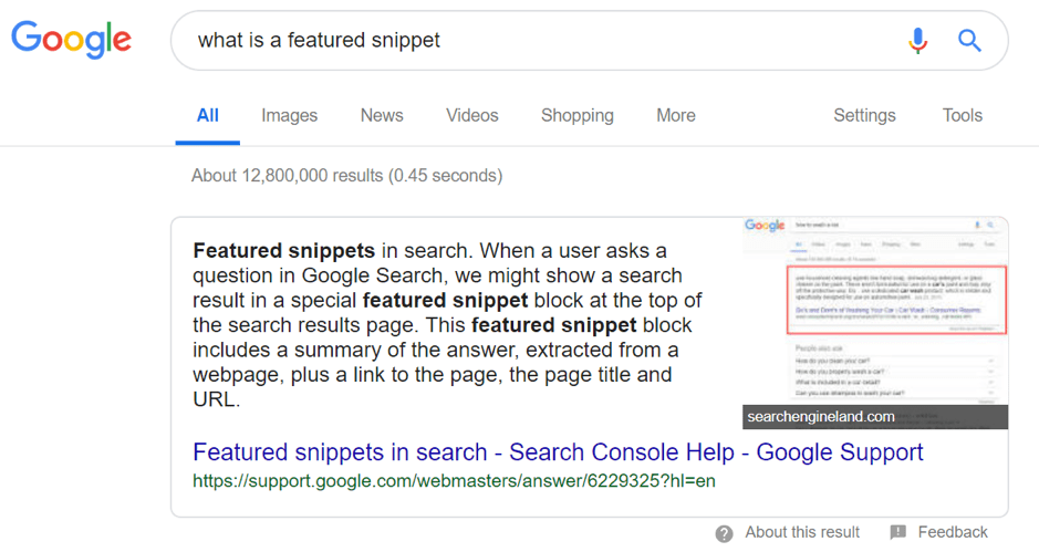 what-is-a-featured-snippet